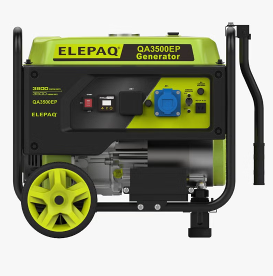 3.5KW Gasoline Generator with Push-Button Start & Multiple Outlets - QA3500EP